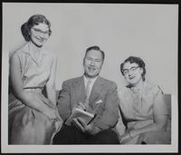 Kansas Author - Don Wilcox; wife and daughter, KU sophomore "Basketball Star."