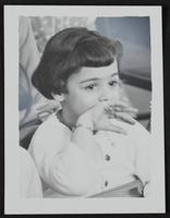 Children's storytelling at City Library - A. Loren Jones B. Marcia Alderson; Tommy Alderson; Lynn Keltz; Susan Alderson. F unidentified.