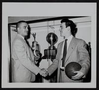 Eudora HS football coach Don Gardner (left) and basketball Coach Robert Schaulis.