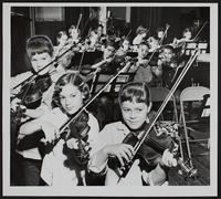Lawrence Schools - Elementary Orchestra (L to R) Kathy Vosper; Judy Wells; Gwen Stuart.
