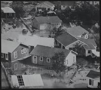 House Jam, Cameron, LA. following tidal wave in aftermath of Hurricane Audrey.