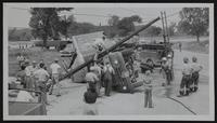 Auto Wrecks - Teepee junction of highways 24-40 and 59. Drivers were Charles Henry Hards and Elmer Eugene Collier.