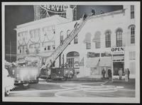 Lawrence Fire at "The Happy Hour Café" at 706 1/2 Mass Street.