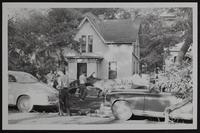 Damage to house at 1304 Vermont, Mrs. Ann Miller.