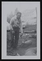 Ralph Hess with deer killed in Colorado.