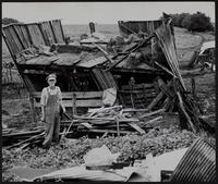 Weather - Tornado damage - Ed Howard, Sibleyville.
