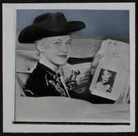 Dodge City - Cowboy capital queen Carole Miller.