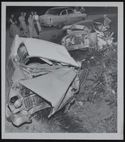Auto Wreck- Mrs. Lois Zordel was killed; Husband Dwayne was seriously injured along with other driver Donald Hanes, Ottawa.