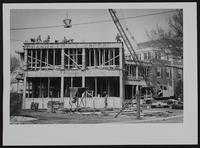 Lawrence Memorial - construction of addition (earlier view than 318).