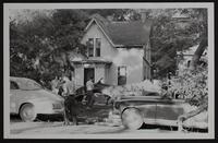 Damage to house at 1304 Vermont, Mrs. Ann Miller.