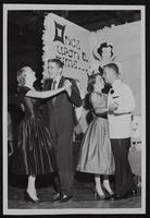 LHS Junior Prom - (L to R) Julie Harnar, Galen Cawley, Martha Hammig, Terry Marriott.