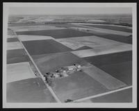Charles Wise Farm home looking east from Northeast of Lawrence.