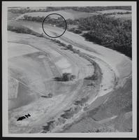 Lakeview - Lake shown in fall of 1953, almost waterless.