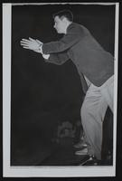 Tex Winter. Kansas State Coach at 1954 Big Seven Tournament in KC.