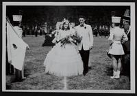 LHS Homecoming Queen Barbara Hodgson and Alan Coombs.