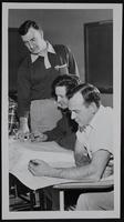 Adult Education - Blueprint reading (B) Dale Bolin, instructor; John Murphy and Harry Brown.