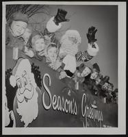 Christmas - Santa McAllister kindergarten class.