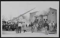 Lawrence - Fire at Church of Christ, 1501 New Hampshire Street; 10,000 dollars damage.