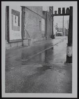 Lawrence Eyesores - Alley behind 600 Block of Massachusetts Street after repairs have been made.