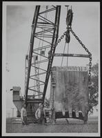 KS Turnpike - Kansas Turnpike - Machine for construction of fill north of Lawrence.