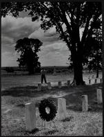 Cemetery Scene - Memorial Day.