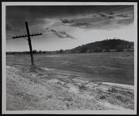 Weather - Flooded Field near Williamstown.