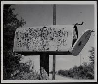 Douglas County - Vandalism - damage to mailboxes - Dennie Pfantz of Baldwin.