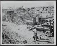 Kansas Turnpike - B. L. Anderson Company&#39;s gravel operations for paving.