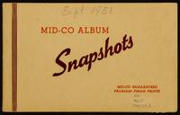 Nicodemus Historical Society photographs [album], 1951-09