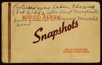 The week after Aunt Mary Kimble Smith's funeral at Warren and Marie White home [album], 1952-02-03