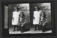 Double Portrait of Maggie Davis Children
