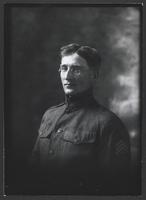 Portrait of Sgt. J. C. Randall, 314 San. Train