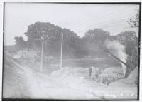 Republican River Bridge Construction, Fort Riley