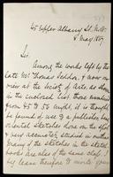 Letter to Richard Bentley