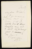 Letter to Theodore Watts-Dunton