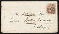 Envelope addressed to Mr. Allingham Esq.