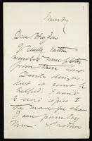 Letter to S. J. B. Haydon