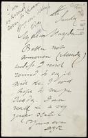 Letter to S. J. B. Haydon