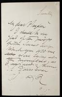 Letter to S. J. B. Haydon