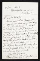 Letter to Frederic James Shields