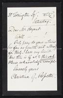 Letter to Mr. and Mrs. Robertson Scott (December 16, 1952)