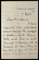 Letter to Mr. Stark [?].