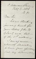 Letter to &quot;Wm Rossetti&quot;
