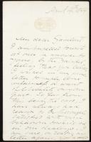 Letter to Ernest Gambart (MS23 D.5.2)