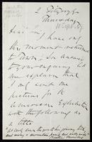 Letter to W. M. Rossetti (MS23 W.6.17)