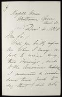 Letter to W. M. Rossetti (MS23 W.6.16)