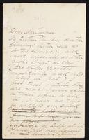 Letter to Mr Turner [W. A. Turner?]
