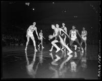 University of Kansas Men's Basketball Game v. OU, 03-08-1955