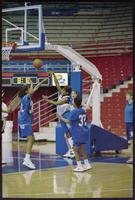 University of Kansas Women's Basketball Practice