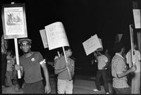 University of Kansas Student Protests: Civil Rights Anti-Racism Protest at Shenanigan's, October 20, 1979